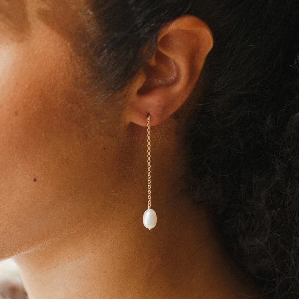 Freshwater Pearl Drop Earrings