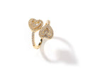 Mia Double Heart Ring